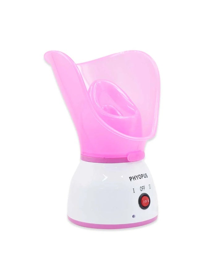DubaiGallery PHYOPUS PH-718 Hot Mist Facial Steamer For Women Skin Care, Opens Pores And Removes Impurities, Lightweight Compact Beauty Device For Home Use, 2 Pin - Image 3